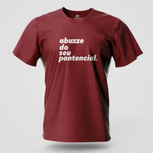 Camiseta Masculina Abuzze Potencialize Original